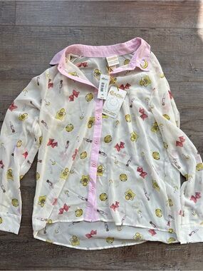 Box Lunch Sailor Moon Button Down Blouse
